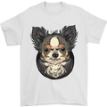 Angry Chihuahua Mens T-Shirt 100% Cotton White