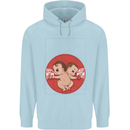 Angry Mom New Baby Pregnancy Pregnant Childrens Kids Hoodie Light Blue