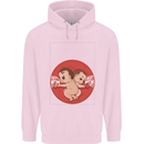 Angry Mom New Baby Pregnancy Pregnant Childrens Kids Hoodie Light Pink