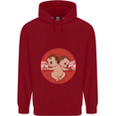 Angry Mom New Baby Pregnancy Pregnant Childrens Kids Hoodie Red