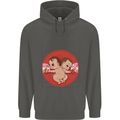 Angry Mom New Baby Pregnancy Pregnant Childrens Kids Hoodie Storm Grey