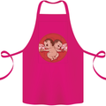 Angry Mom New Baby Pregnancy Pregnant Cotton Apron 100% Organic Pink