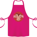 Angry Mom New Baby Pregnancy Pregnant Cotton Apron 100% Organic Pink