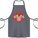 Angry Mom New Baby Pregnancy Pregnant Cotton Apron 100% Organic Steel