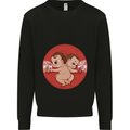 Angry Mom New Baby Pregnancy Pregnant Kids Sweatshirt Jumper Black
