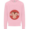 Angry Mom New Baby Pregnancy Pregnant Kids Sweatshirt Jumper Light Pink