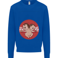 Angry Mom New Baby Pregnancy Pregnant Kids Sweatshirt Jumper Royal Blue