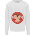 Angry Mom New Baby Pregnancy Pregnant Kids Sweatshirt Jumper White