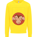 Angry Mom New Baby Pregnancy Pregnant Kids Sweatshirt Jumper Yellow