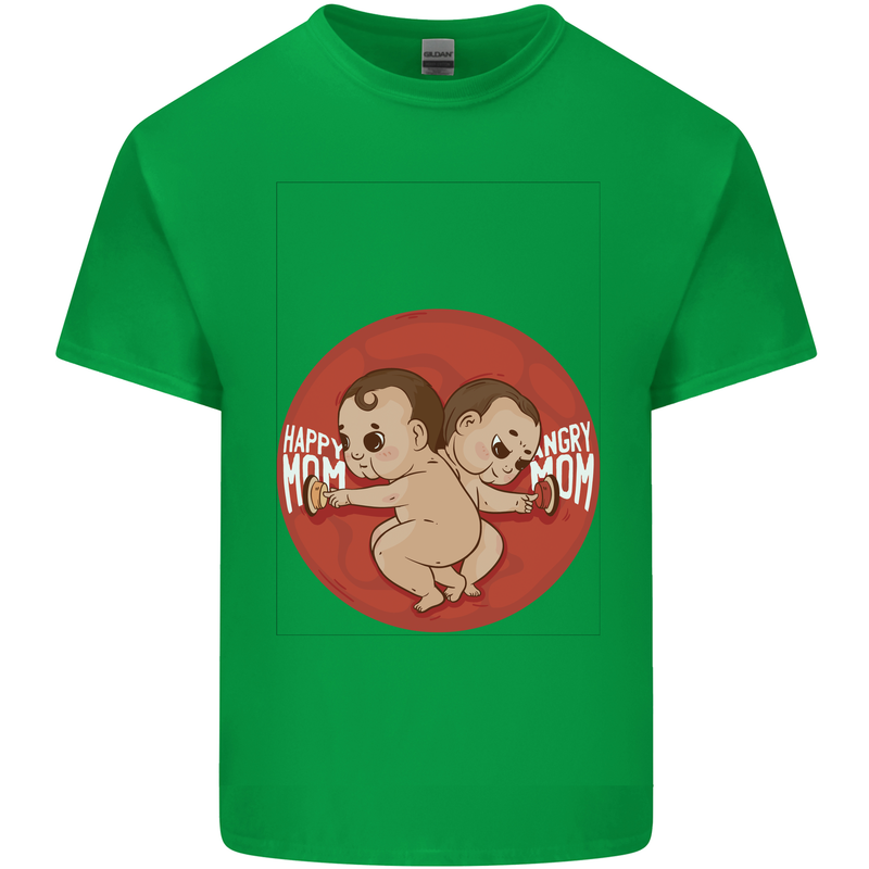 Angry Mom New Baby Pregnancy Pregnant Kids T-Shirt Childrens Irish Green