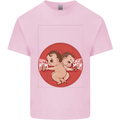 Angry Mom New Baby Pregnancy Pregnant Kids T-Shirt Childrens Light Pink