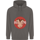Angry Mom New Baby Pregnancy Pregnant Mens 80% Cotton Hoodie Charcoal