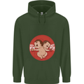Angry Mom New Baby Pregnancy Pregnant Mens 80% Cotton Hoodie Forest Green