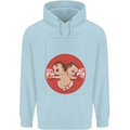 Angry Mom New Baby Pregnancy Pregnant Mens 80% Cotton Hoodie Light Blue