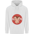Angry Mom New Baby Pregnancy Pregnant Mens 80% Cotton Hoodie White