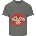 Angry Mom New Baby Pregnancy Pregnant Mens Cotton T-Shirt Tee Top Charcoal