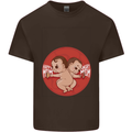 Angry Mom New Baby Pregnancy Pregnant Mens Cotton T-Shirt Tee Top Dark Chocolate