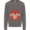 Angry Mom New Baby Pregnancy Pregnant Mens Sweatshirt Jumper Charcoal
