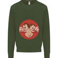 Angry Mom New Baby Pregnancy Pregnant Mens Sweatshirt Jumper Forest Green