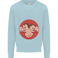 Angry Mom New Baby Pregnancy Pregnant Mens Sweatshirt Jumper Light Blue