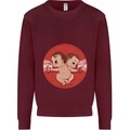 Angry Mom New Baby Pregnancy Pregnant Mens Sweatshirt Jumper Maroon