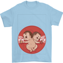 Angry Mom New Baby Pregnancy Pregnant Mens T-Shirt 100% Cotton Light Blue