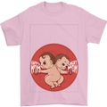 Angry Mom New Baby Pregnancy Pregnant Mens T-Shirt 100% Cotton Light Pink
