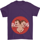 Angry Mom New Baby Pregnancy Pregnant Mens T-Shirt 100% Cotton Purple