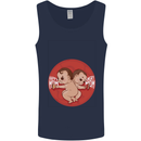 Angry Mom New Baby Pregnancy Pregnant Mens Vest Tank Top Navy Blue