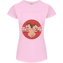Angry Mom New Baby Pregnancy Pregnant Womens Petite Cut T-Shirt Light Pink