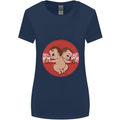 Angry Mom New Baby Pregnancy Pregnant Womens Wider Cut T-Shirt Navy Blue