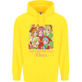 Anime A Girl Who Loves Elves Christmas Xmas Childrens Kids Hoodie Yellow