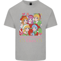 Anime A Girl Who Loves Elves Christmas Xmas Kids T-Shirt Childrens Sports Grey