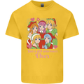 Anime A Girl Who Loves Elves Christmas Xmas Kids T-Shirt Childrens Yellow