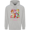 Anime A Girl Who Loves Elves Christmas Xmas Mens 80% Cotton Hoodie Sports Grey
