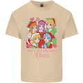 Anime A Girl Who Loves Elves Christmas Xmas Mens Cotton T-Shirt Tee Top Sand