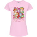 Anime A Girl Who Loves Elves Christmas Xmas Womens Petite Cut T-Shirt Light Pink