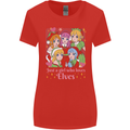 Anime A Girl Who Loves Elves Christmas Xmas Womens Wider Cut T-Shirt Red