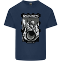 Anime Astronaut Spaceman Alien Kids T-Shirt Childrens Navy Blue