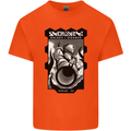 Anime Astronaut Spaceman Alien Kids T-Shirt Childrens Orange