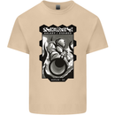 Anime Astronaut Spaceman Alien Mens Cotton T-Shirt Tee Top Sand