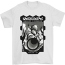 Anime Astronaut Spaceman Alien Mens T-Shirt 100% Cotton White