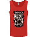 Anime Astronaut Spaceman Alien Mens Vest Tank Top Red
