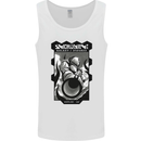 Anime Astronaut Spaceman Alien Mens Vest Tank Top White