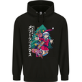 Anime Elf Christmas Tree Xmas Childrens Kids Hoodie Black