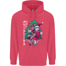 Anime Elf Christmas Tree Xmas Childrens Kids Hoodie Heliconia