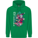 Anime Elf Christmas Tree Xmas Childrens Kids Hoodie Irish Green
