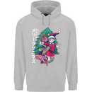 Anime Elf Christmas Tree Xmas Childrens Kids Hoodie Sports Grey