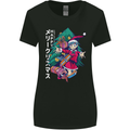 Anime Elf Christmas Tree Xmas Womens Wider Cut T-Shirt Black