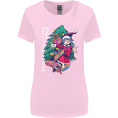 Anime Elf Christmas Tree Xmas Womens Wider Cut T-Shirt Light Pink